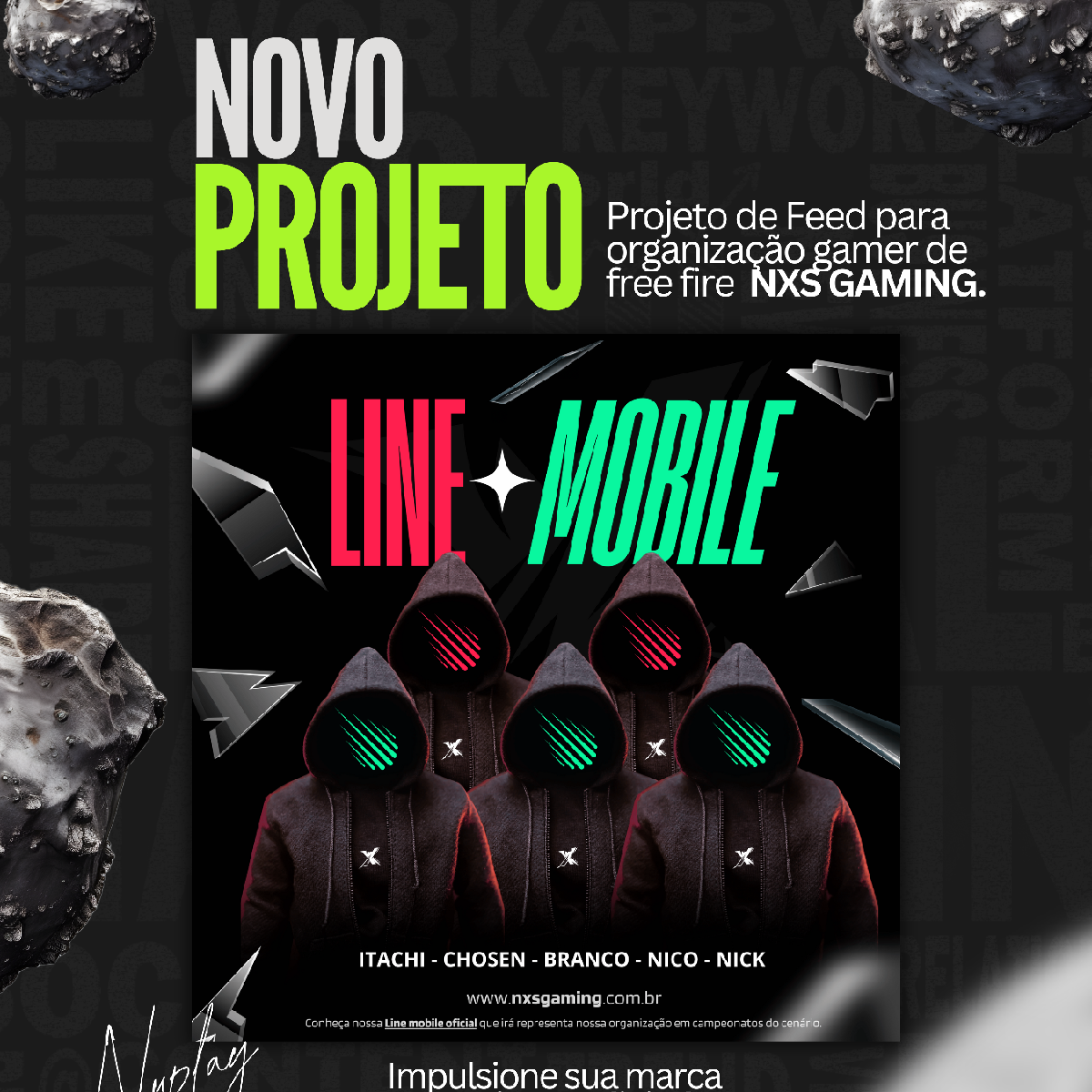 Projeto de carrossel 2 da Nuplay Designer