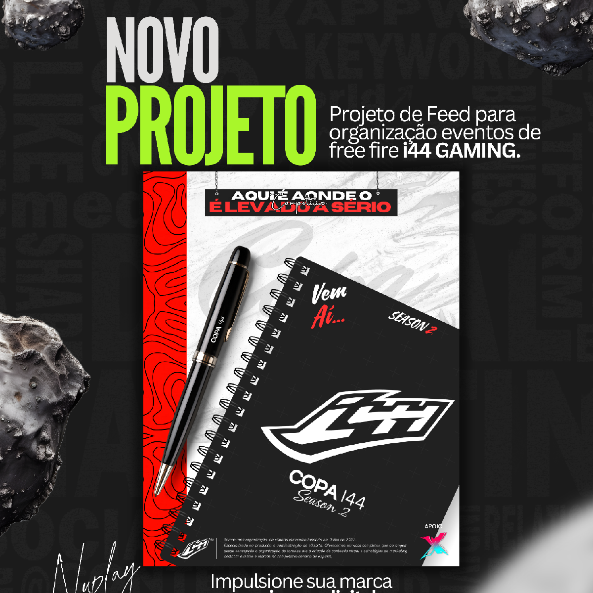Projeto de carrossel 3 da Nuplay Designer