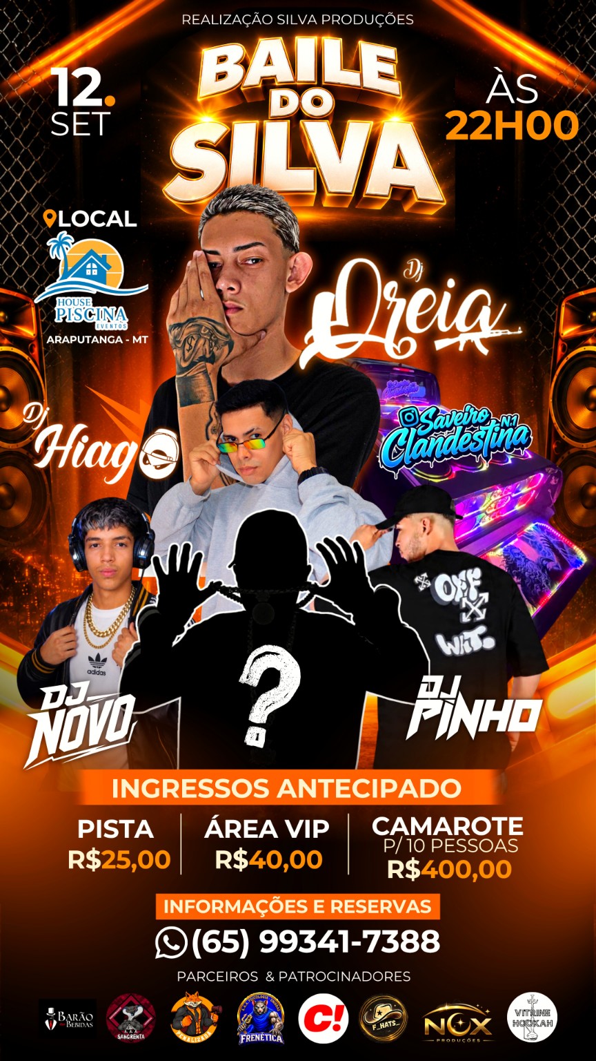 Baile do Silva criado pela Nuplay Designer